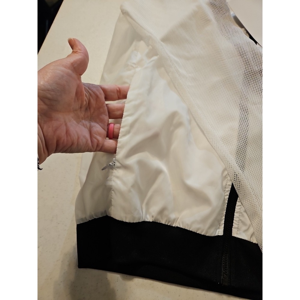 Fabletics Atlanta Jacket Lightweight White/Black … - image 5